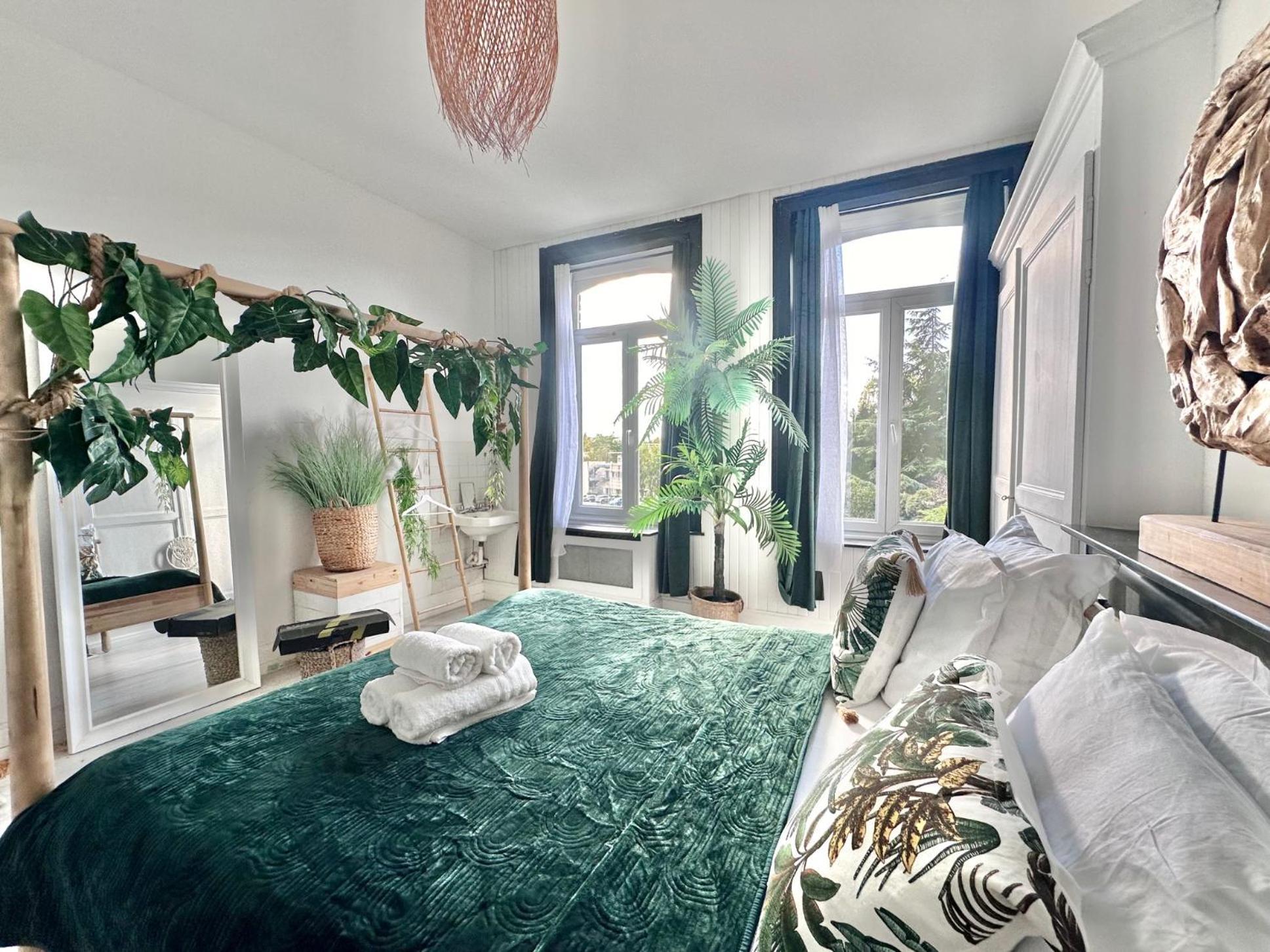 04 Tourcoing - St Barth Style Jungle Room Eksteriør billede
