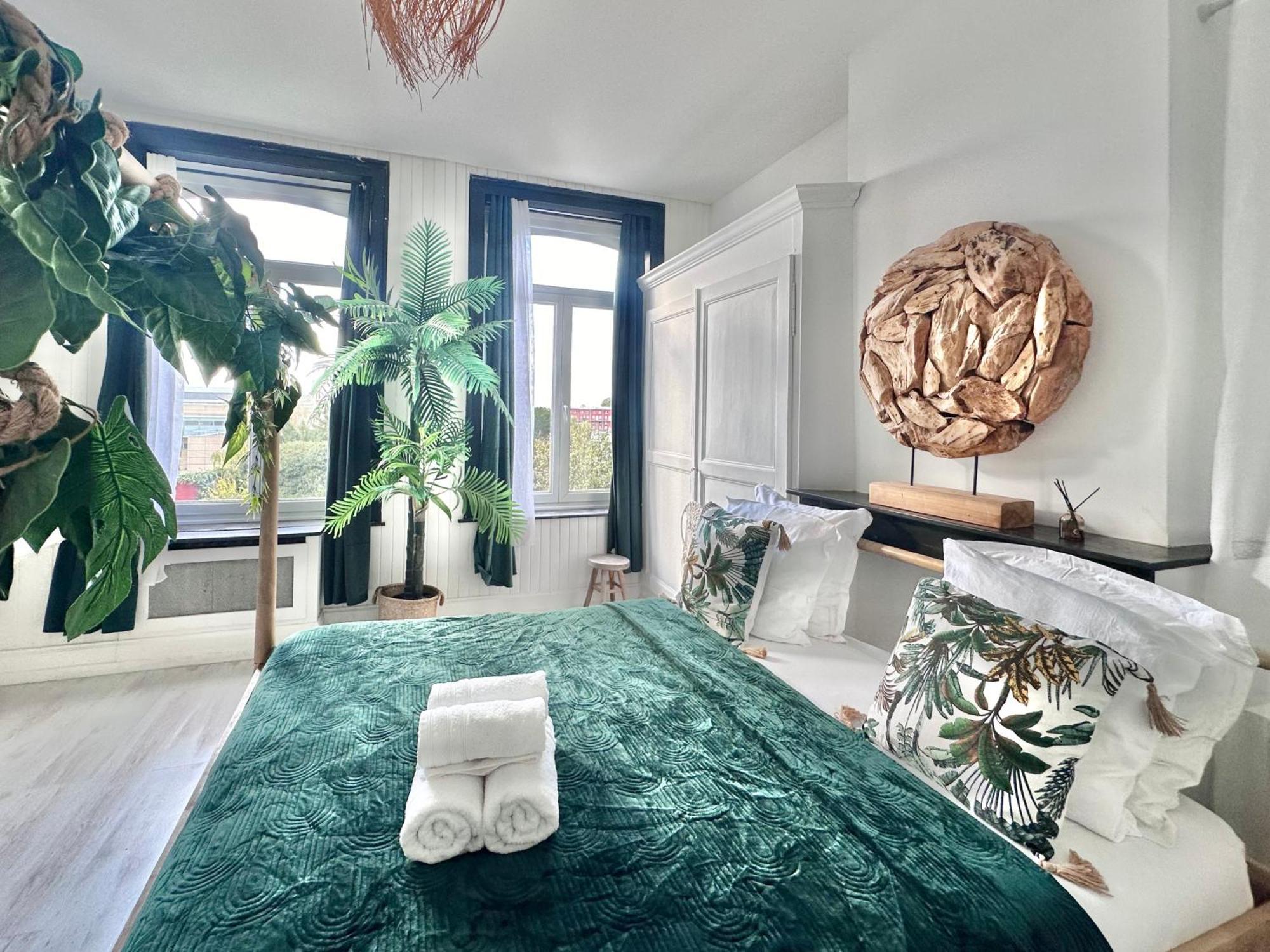 04 Tourcoing - St Barth Style Jungle Room Eksteriør billede